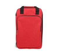 Qussedser Bolsa de Almacenamiento de de Tambor AlgodóN Grueso de PercusióN Musicales PortáTiles Mochila de Almacenamiento Accesorios para Instrumentos, (Rojo)