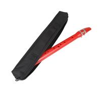 Qussedser Bolsa Universal para Flauta Dulce Portátil Negra, Bolsa Impermeable para Saxofón, Bolsa Protectora para Instrumentos (Sin Flauta Dulce)