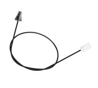 Qussedser Cepillo de Limpieza de Nailon de Doble Punta con Cavidad Interior de Cuello Doblado para SaxofóN de 83 Cm, Cepillo de Cuerda para Limpieza y Mantenimiento de Instrumentos