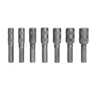 Qussedser Destornillador de Tuercas con Vástago Hexagonal H4 de 6 Puntas, de 2,5 mm A 5,5 mm, Broca Métrica para Reparación de Automóviles
