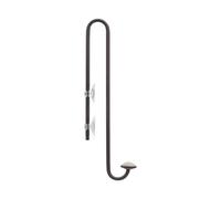 Qussedser Difusor de CO2 Atomizador de Acero Inoxidable Accesorios para Acuarios Conjunto de Plantas Equipo Filtro para Pecera Mini M-20cm