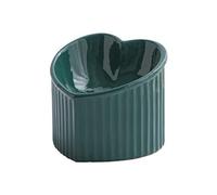 Qussedser Elevados de CeráMica para Gatos, Elevados Inclinados para Comida o Agua,Sin EstréS,PrevencióN de Reflujo,Apto para Lavavajillas y Microondas D