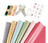 Qussedser Hojas de Papel de Regalo, Papel de Regalo de CumpleañOs Incluido 6 Piezas de Papel de Regalo, Papel de Regalo con Cinta