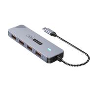 Qussedser HUB USB 3.2 GEN2 de 10 Gbps HUB USB C Divisor USB de Alta Velocidad HUB USB Tipo C 3.2