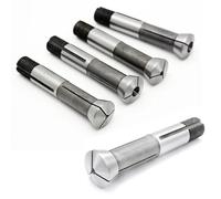 Qussedser Juego de Mandriles de 4, 6, 8, 10 y 12 mm, Amoladora Herramientas Universal, Portabrocas U2, Amoladora de Cuchillos de Grabado, Accesorios para Herramientas de Sujeción, 5 Piezas