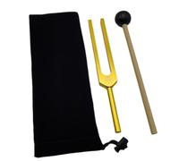 Qussedser Juego de tenedores de afinación de aleación de aluminio, instrumento de terapia de sonido, accesorios para instrumentos musicales, alivia el estrés en el trabajo, MI528HZ