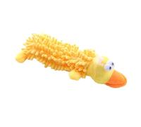 Qussedser Juguetes de Peluche para Perros Que Hacen Sonidos, Juguete para Masticar Dientes, Rechinar los Dientes, Chirriar, Fregonas Interactivas, Pelusa, Juguete para Cachorros, B