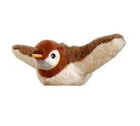 Qussedser Juguetes Interactivos para Gatos Juguete para Gatos con Forma de Pájaro Recargable Que Canta y Aletea (Sin Volar) Se Puede Agregar Hierba Gatera Activación Táctil