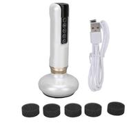 Qussedser Masajeador eléctrico GuaSha con 12 engranajes de succión, bolas de acero, presión negativa, ahuecamiento, meridianos, masaje, machien, raspado, color