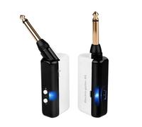 Qussedser Micrófono inalámbrico receptor de recogida de instrumentos, de transmisor, tubo de soplado eléctrico, inalámbrica, instrumento musical