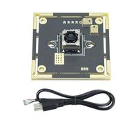 Qussedser Módulo de Cámara USB de 13MP Módulo de Cámara de Enfoque Automático Sin Distorsión de 120° 4160x3120 OV13B10 Micrófono Incorporado para Computadora