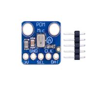 Qussedser Módulo de Micrófono MEMS Digital PDM MP34DT01, Salida de Modulación de Densidad de Pulso Simple, Micrófono Omnidireccional Pequeño