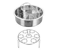 Qussedser Olla A Presión Multifuncional, Vaporizador, Bandeja para Huevos, Accesorios para Olla, Estante para Vaporizador de Huevos