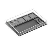 Qussedser Organizador Herramientas para Relojes, Bandeja Reparación Relojes, Caja Almacenamiento Piezas Reloj, Organizador, Bandeja Almacenamiento para Herramientas Reparación Relojeros A