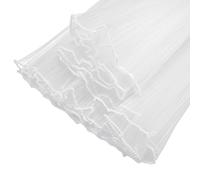 Qussedser Papel de Regalo para Ramo de 3 Piezas, 11 Pulgadas X 4,5 Yardas para Cada Tela de Embalaje de Flores con Borde Perlado, ()