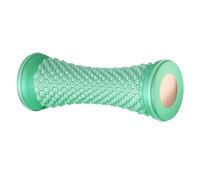Qussedser Rueda de Masaje de Pies con Pelota de Fascia para Yoga, Rodillo de Dragado de Tendones de Pies, Rueda de Masaje de Pies Multifuncional Verde