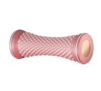 Qussedser Rueda de masaje de pies para yoga, tendón, rodillo de dragado multifuncional, rueda de masaje de pies, color rosa