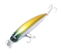 Qussedser Senuelos de Pesca, Manivela 7.5cm 10.5g, System de Iman. Cebo de Manivela de Modelo de Color: F