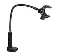 Qussedser Soporte de Clip para Secador de Pelo para Mascotas, Soporte Giratorio 360°para Secador de Pelo para Mascotas, Estante para Secador de Pelo de AleacióN de Aluminio Manos