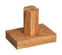 Qussedser Soporte Sólido para Exhibición de Gafas, Soporte de Exhibición de Gafas de Madera Hecho una Mano para Regalo Eye Love You Daddy