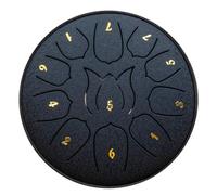 Qussedser Tambor de lluvia de 11 tonos de 11 tonos para exteriores, resistente al agua, con música, tambor de lluvia para adultos, tambor de mano para adultos, A