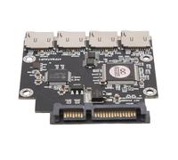 Qussedser Tarjeta de Memoria Micro-SD TF de 4 Vías A Adaptador Serie SATA SSD Módulo Portátil de Almacenamiento Móvil Integrado Industrial