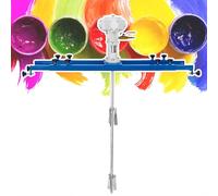 QUSYZD Agitador neumático con Abrazadera para Tanque, Mezclador de Tambor de toneladas, Mezclador de Tambor, agitador neumático IBC, Herramienta mezcladora de Pintura, Capacidad de,Three-Cylinder