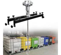 QUSYZD Agitador neumático IBC, agitador neumático de 1/2 HP, RPM sin Carga: 0-2500 RPM, Mezclador neumático de Soporte, agitador neumático de Soporte para máquina de Mezcla de Pint,