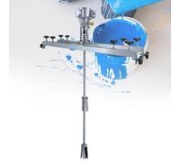 QUSYZD Agitador neumático, máquina mezcladora de Pintura, hélice Plegable, Mezclador de Pintura con Clip de Mezcla de Aire, máquina mezcladora de Pintura de 1000 L, diámetro del im,H004