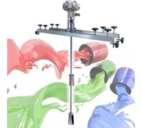 QUSYZD Agitador neumático, Mezclador neumático de Pintura con Soporte, Mezclador neumático de Pintura de 1 tonelada/1000 litros, agitador para Materiales de Recubrimiento de pintur,Cylinder