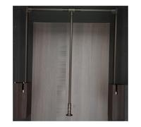 QUSYZD Barra abatible para Armario, Perchero elevable con Doble amortiguación y Retorno Suave, Ahorra Espacio con Percha de Aluminio, para guardarropa, Armario, guardarropa, marró,Brown-560