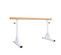 QUSYZD Barra de Ballet portátil con Ventosa, Altura Ajustable, Antideslizante, Independiente, Ajustable, para Salas de Baile, escuelas, Estudios y Fitness, Color Blanco, 1,White-1 m