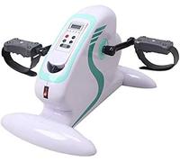 QUSYZD Bicicleta de Ejercicio motorizada - Ejercitador de Pedales eléctrico con Soporte Protector de piernas - Entrenador para Personas Mayores,