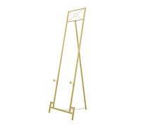 QUSYZD Caballete para Pintar, Soporte de exhibición, Caballete Plegable Tipo H, Caballete de Arte portátil para póster de Boda, Ideal para hoteles y restaurantes, Color Dora,Gold-50 * 45 * 150cm