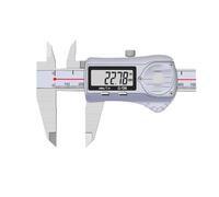 QUSYZD Calibrador Vernier, medición electrónica de Profundidad por Pasos de Acero Inoxidable, Resistente al Agua y al Aceite, Carcasa metálica de 0 a 150 mm.,Metal Shell 0 150mm