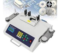 QUSYZD Contador automático de componentes, máquina contadora de Piezas SMT SMD con Pantalla LCD y detección de Fugas, Compatible con Ruedas de Correa de Cualquier tamaño, Contador de p,