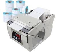 QUSYZD Dispensador automático de Etiquetas, máquina despegadora versátil para múltiples Anchos, Gran Capacidad de Rollo, solución de etiquetado eficiente y fácil de Usar, 130 mm,130mm