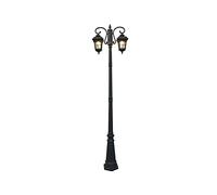 QUSYZD Farolas Exteriores, Farolas Exteriores, Farolas Exteriores de Aluminio antioxidante para jardín, farolas Altas IP56 Impermeables, Luces de Calle Europeas para jardín, al,Height 230cm