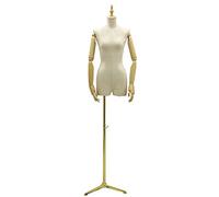 QUSYZD Maniquí de Sastre, Brazo de Sastre, maniquí de modista, Vestido de Novia, fácil de armar, B-Medio,B-Medium