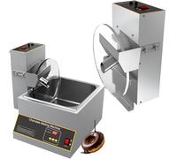 QUSYZD Máquina Comercial para atemperar Chocolate, Mezclador eléctrico para fundir con Velocidad Ajustable de 35 a 55 RPM, Ideal para la repostería y confitería profesion,