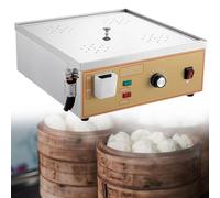 QUSYZD Máquina Comercial para Hacer Bollos al Vapor de Cuatro o Seis Piezas, de Acero Inoxidable, para cocinar al Vapor Alimentos en casa, para Bollos, albóndigas y arroz, Cocina,4holes-2