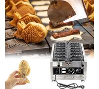 QUSYZD Máquina Comercial para Helados, Hamburguesas y gofres, Temperatura Ajustable, Alta Capacidad, Adecuada para restaurantes de Comida rápida y procesamiento de Alimentos, Funciona con,Gas