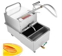 QUSYZD Máquina de filtrado de freidora móvil, 550W 55L Carro de llenado de Aceite Comercial, para supermercados y restaurantes,