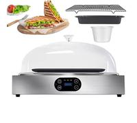 QUSYZD Máquina eléctrica para Pan, fermentador de Masa, fundidor de Chocolate, Caja de fermentación de Pan de Masa Madre, máquina para Hacer Yogur, Viene con Bandeja para,