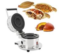 QUSYZD Máquina para Hacer Helados y Hamburguesas - Máquina para Hacer Pasteles y gofres de 1000 W con Control de Temperatura de 0 a 300 ℃, Revestimiento Antiadherente, pa,