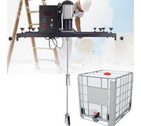 QUSYZD Mezclador de Pintura neumático agitador, máquina mezcladora de Pintura Comercial de 1 tonelada, mezcladora de Tanque eléctrica de 980 W con Soporte de Colgador, Paquete,Packagea