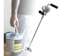 QUSYZD Mezclador de Pintura neumático portátil, máquina mezcladora de Recubrimiento de Velocidad Ajustable de 5 gal/20 l, Herramienta de Mezcla de Pintura agitadora de Aire para ma,