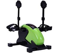 QUSYZD Mini Bicicleta estática eléctrica motorizada portátil para Ejercicios de pedaleo, máquina de recuperación para piernas y Brazos, Terapia de Ciclo de pies, B,B