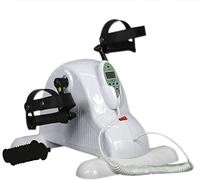 QUSYZD Mini máquina de Ejercicio de Pedal eléctrico portátil para Manos, Brazos, Rodillas y piernas, A,A