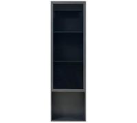 QUSYZD Nicho de baño de Acero Inoxidable, Estante Organizador Cuadrado Empotrado con Puerta, estantes de Almacenamiento Impermeables para champú, artículos de TOC,Grey-C